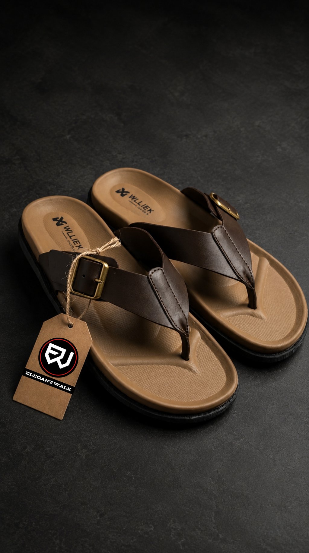 Men's Premium Flip Flops | Stylish, Waterproof, Anti-Slip, Washable & Built to Last