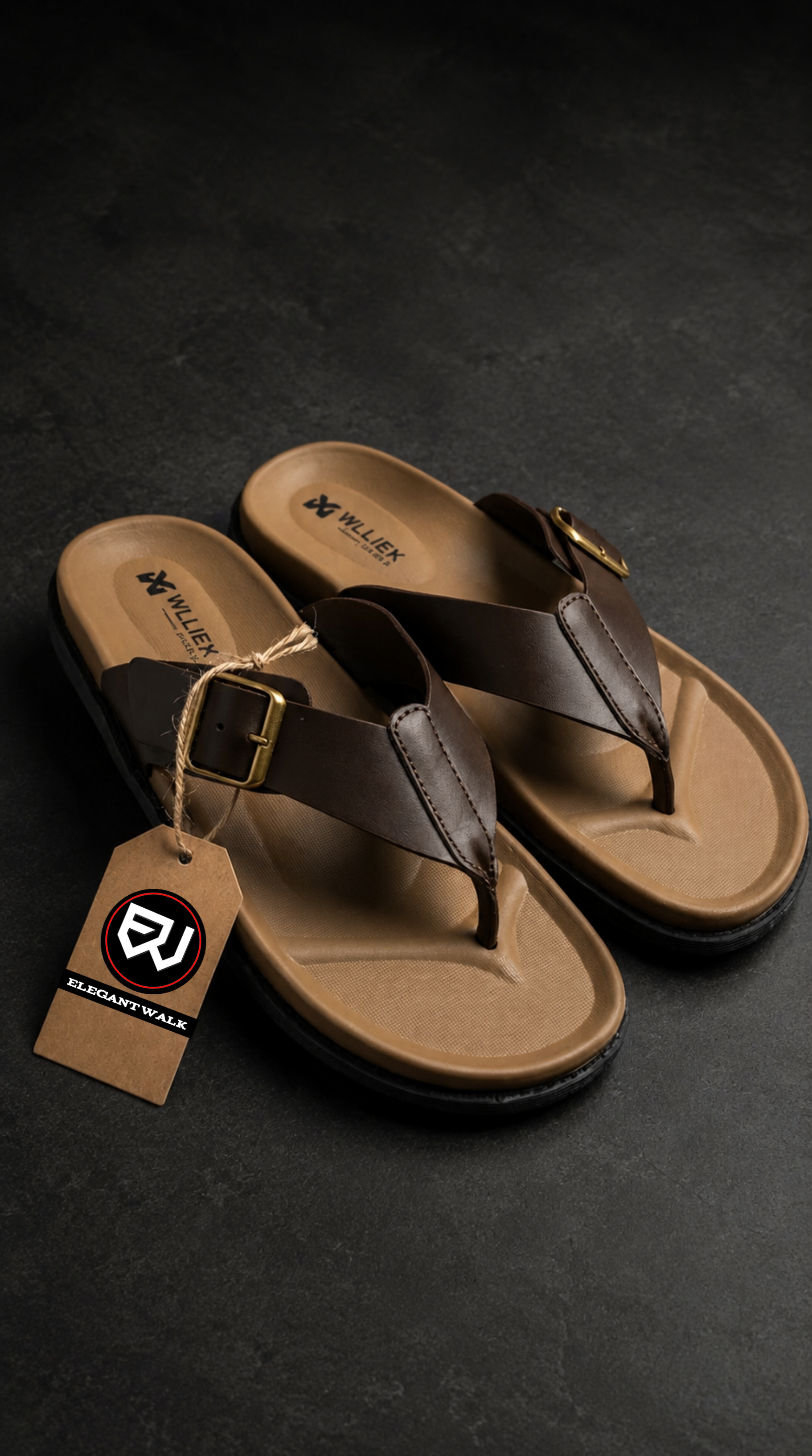 Men's Premium Flip Flops | Stylish, Waterproof, Anti-Slip, Washable & Built to Last