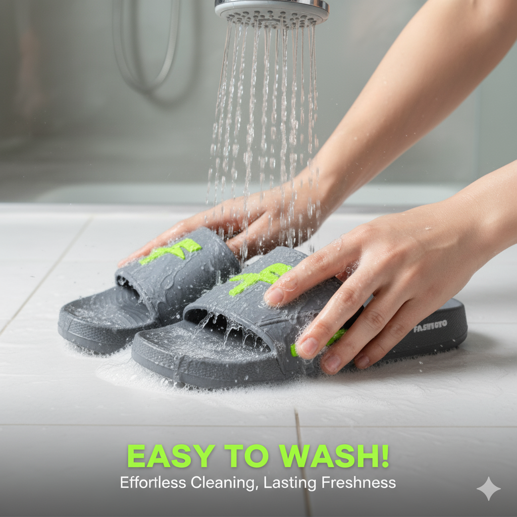 Soft Medicated Slippers for Men Non-Slip Comfort Guaranteed | Water Proof | Fx-01